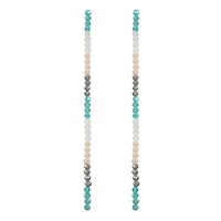 Glass Faceted Rondelle Beads, 4mm by Bead Landing™