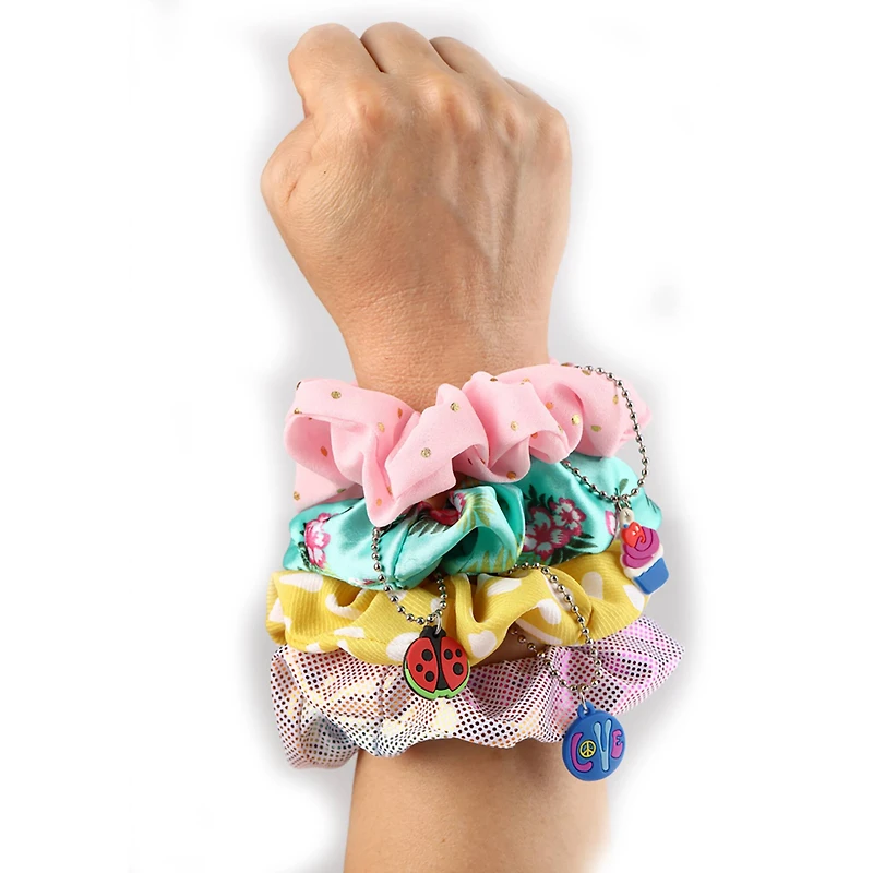 Amav Toys Fashion Time Make Your Own Scrunchies Activity Kit