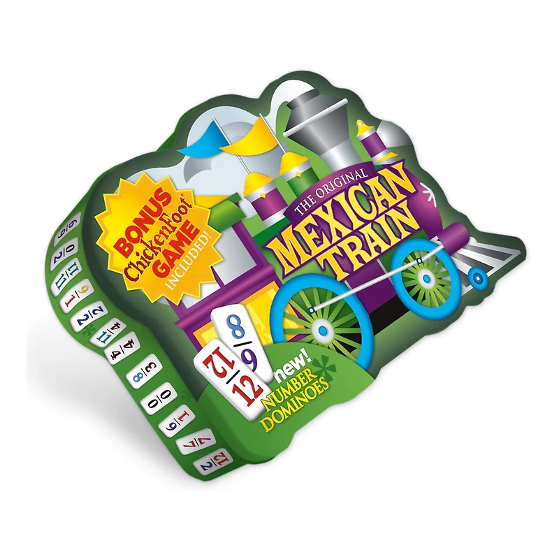 Puremco The Original Mexican Train Deluxe Set with Bonus Chickenfoot® Game