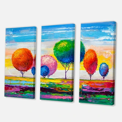 Designart - Colourful Ornamental Trees VI
