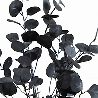 4ft. Artificial Halloween Black Eucalyptus Tree
