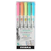 Zebra Mildliner™ Double Ended Creative Marker Set, Fluorescent 