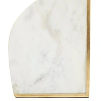 CosmoLiving by Cosmopolitan Marble Glam Bookends