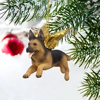 Design Toscano Honor the Pooch German Shepherd Angel Ornament