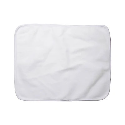 Craft Express 11.8" x 15.7" Sublimation Baby Burp Cloths, 4ct.