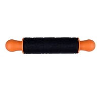 Orange & Black Spiderweb Silicone Rolling Pin by Makery™