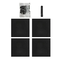 10" x 10" Pyramids Pixelated Brick Art by Make Market®