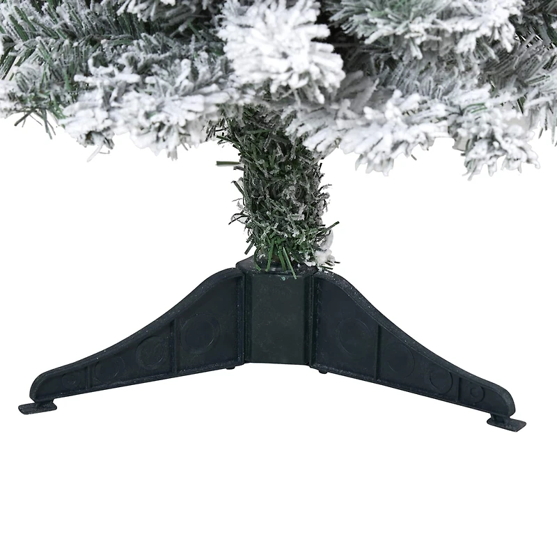 3ft. Unlit Flocked Rock Springs Spruce Artificial Christmas Tree