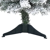 3ft. Unlit Flocked Rock Springs Spruce Artificial Christmas Tree