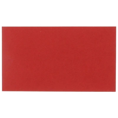 JAM Paper 2" x 3.5" 85lb. Blank Flat Note Cards