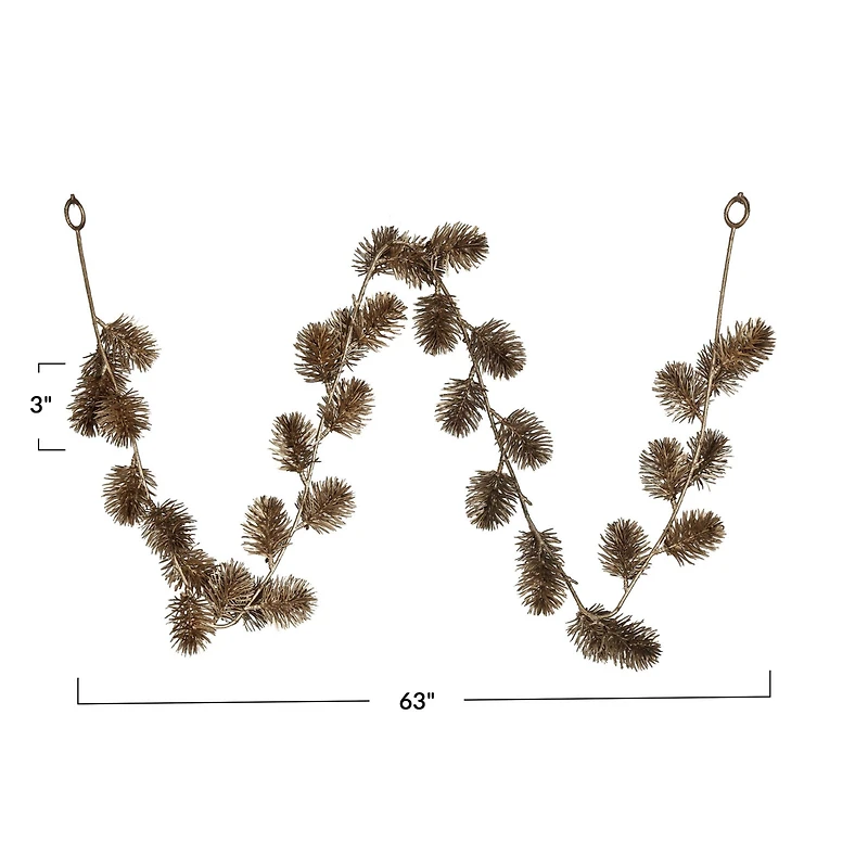 Hello Honey 5.25ft. Faux Leaf Garland