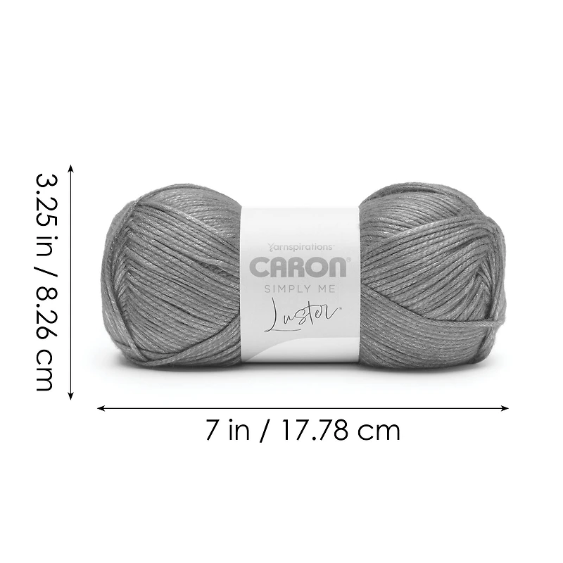 2 Pack Caron® Simply Me Luster™ Yarn
