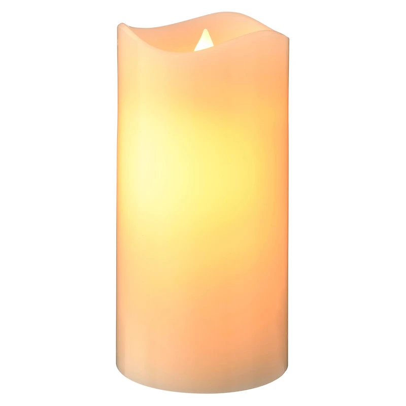 6 Pack: 3" x 6" LED Flame Pillar Candle by Ashland®