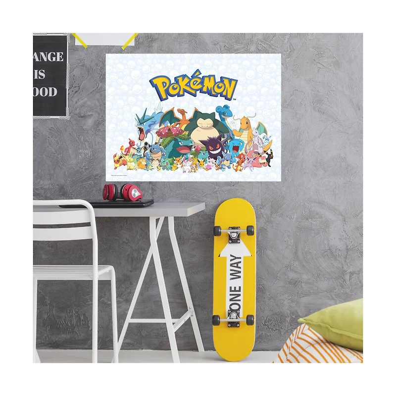 RoomMates Pokémon Characters Peel & Stick Wall Graphix