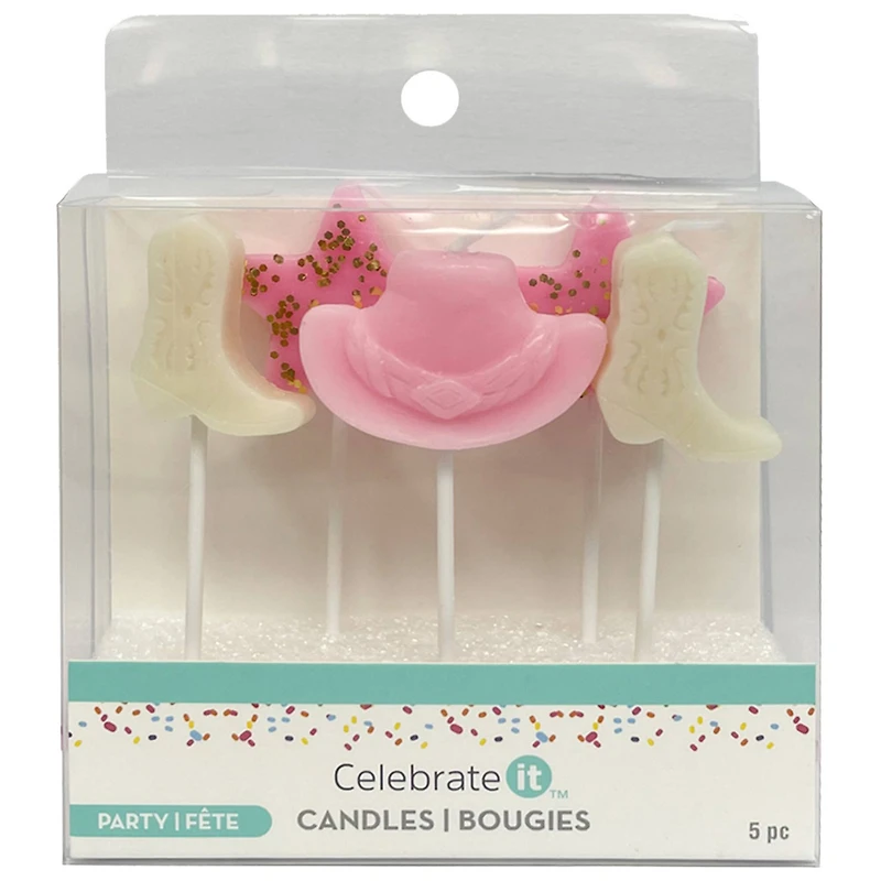 Western Cowgirl Candles Pack by Celebrate It™