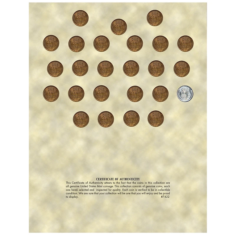 The Last 25 Years of Lincoln Wheat Penny Collection (1934-1958)
