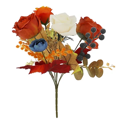 14" Orange Rose Mix Deluxe Bush by Ashland®