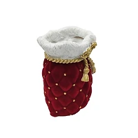7" Red & White Santa Bag Tabletop Décor by Ashland®