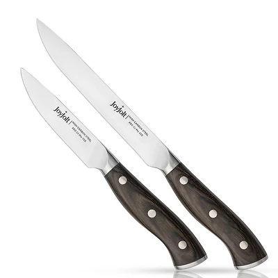 JoyJolt® 2-Piece High Carbon Steel Utility Knives