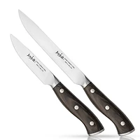 JoyJolt® 2-Piece High Carbon Steel Utility Knives