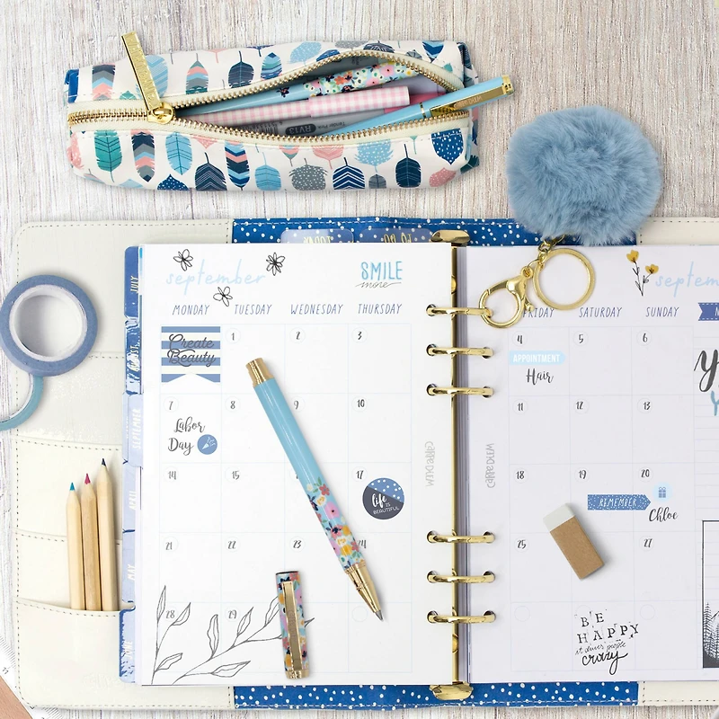 Pukka Pads Black Metal Gel Pen Pack 6