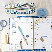 Pukka Pads Black Metal Gel Pen Pack 6