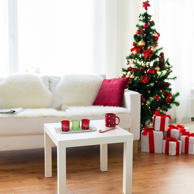 Elegant Designs™ Merry & Bright Christmas Candle Holder Set