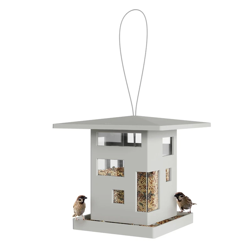 Umbra Gray Bird Cafe Feeder