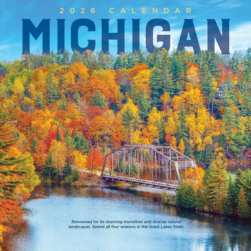2026 Michigan Wall Calendar