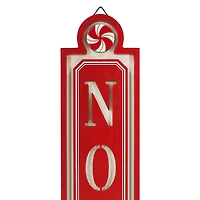 Red Noel Peppermint Wall Sign by Ashland®
