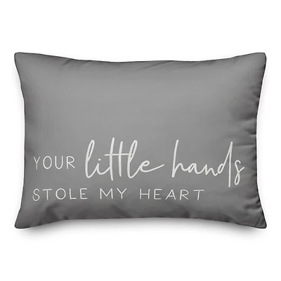 20" x 14" Your Little Hands Indoor/Outdoor Pillow