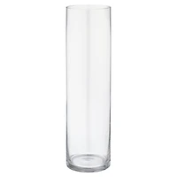 12 Pack: 14" Cylinder Glass Vase by Ashland™