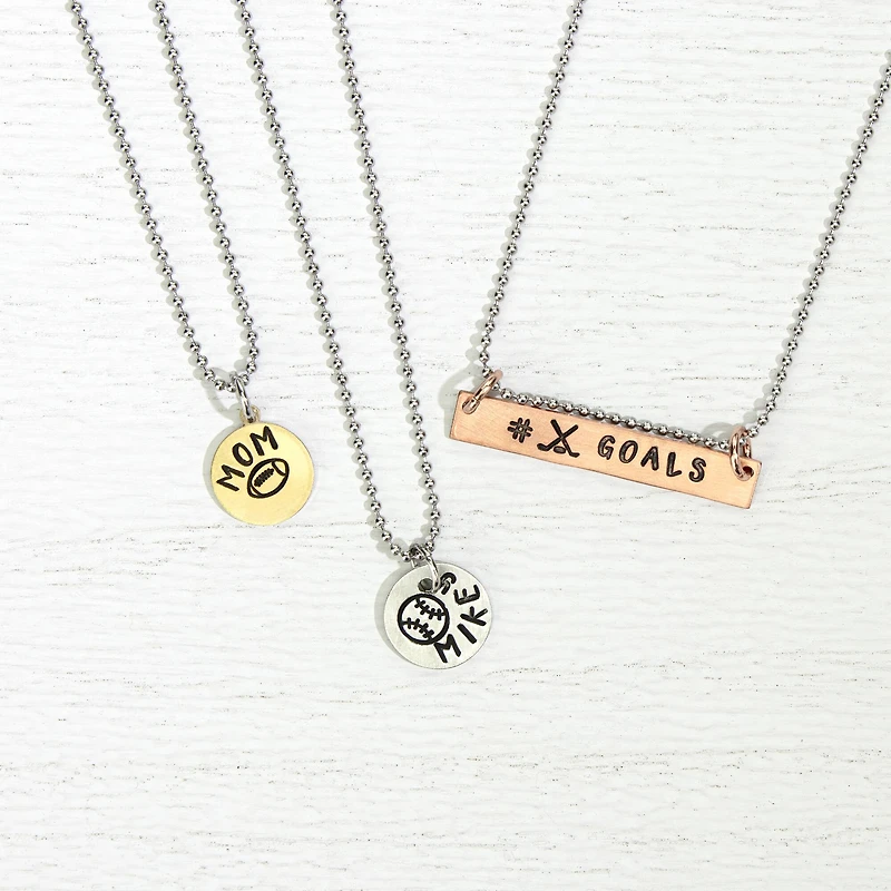 ImpressArt® 6mm Sports Metal Stamps Pack