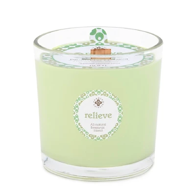 Root Candles Seeking Balance® Relieve: Eucalyptus Menthol Jar Candle