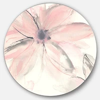 Designart - Pink Shabby Floral II