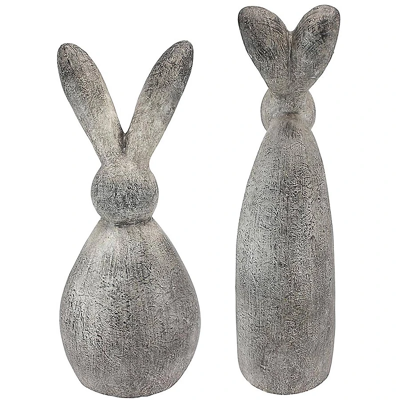 Design Toscano Big Burly Bunnies Rabbit Statue Set