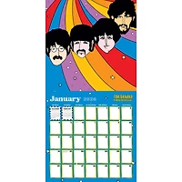2026 The Beatles: Yellow Submarine Wall Calendar