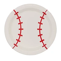 24 Packs: 10 ct. (240 total) 7" Baseball Snack Plates by Celebrate It™