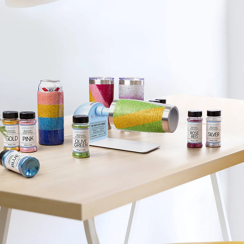 Craft Express Light Blue DIY Cup Turner