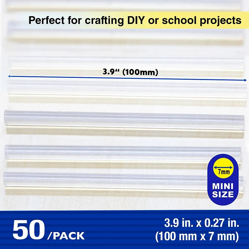 BAZIC Products® Mini Hot Melt Glue Sticks