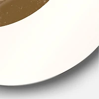 Designart - Abstract Sun Moon Geometric Print III