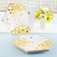 Kate Aspen® 9" Sweet As Can Bee Paper Plates, 32ct.