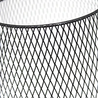 Simple Designs 9" Wired Mesh Uplight Table Lamp