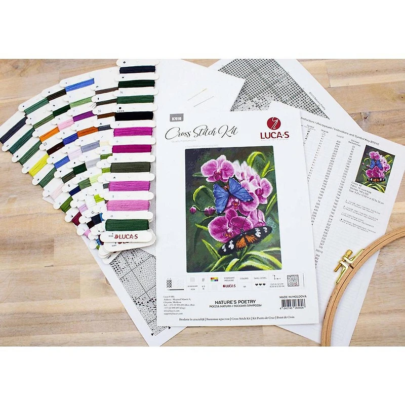 Luca-s Nature’S Poetry Counted Cross Stitch Kit