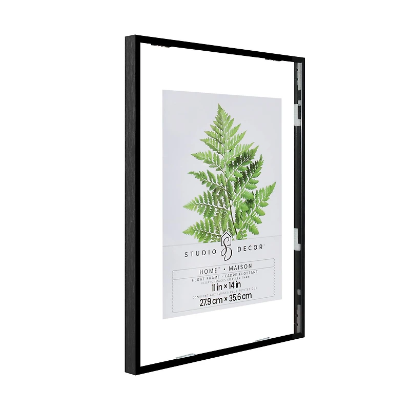 Home™ Black Metal Float Frame by Studio Décor