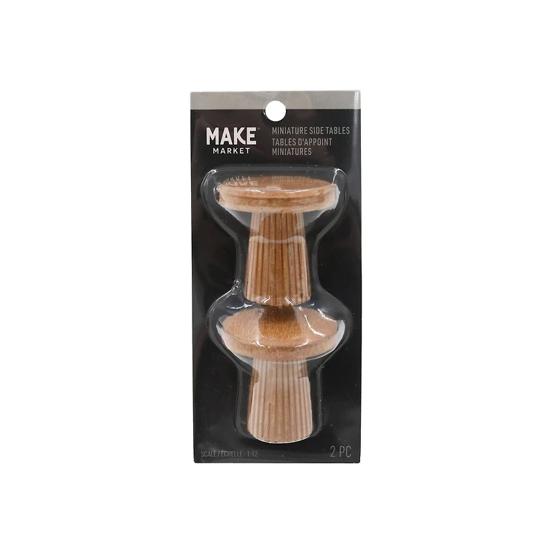 Mini Brown Side Tables, 2ct. by Make Market®