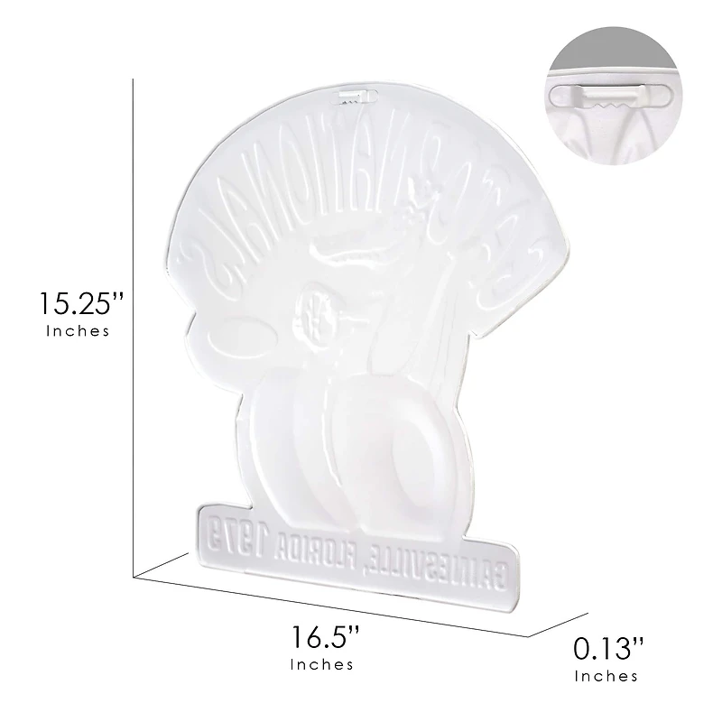 NHRA Gatornationals® Embossed Shaped Metal Wall Sign