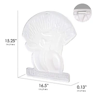 NHRA Gatornationals® Embossed Shaped Metal Wall Sign