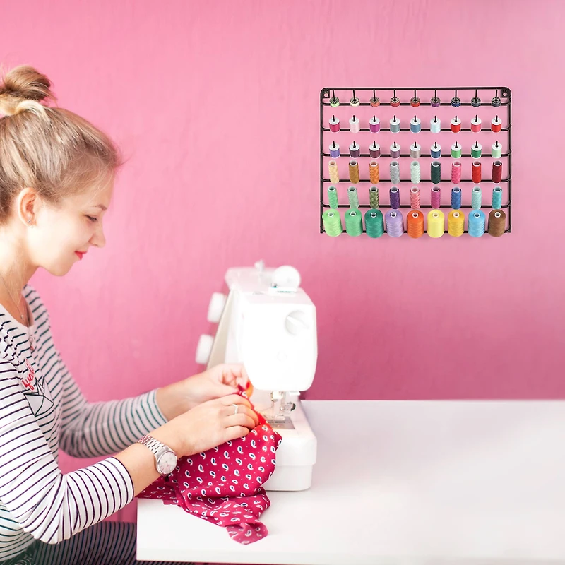 NEX™ Brown 54-Spool Metal Thread Rack, 2ct.