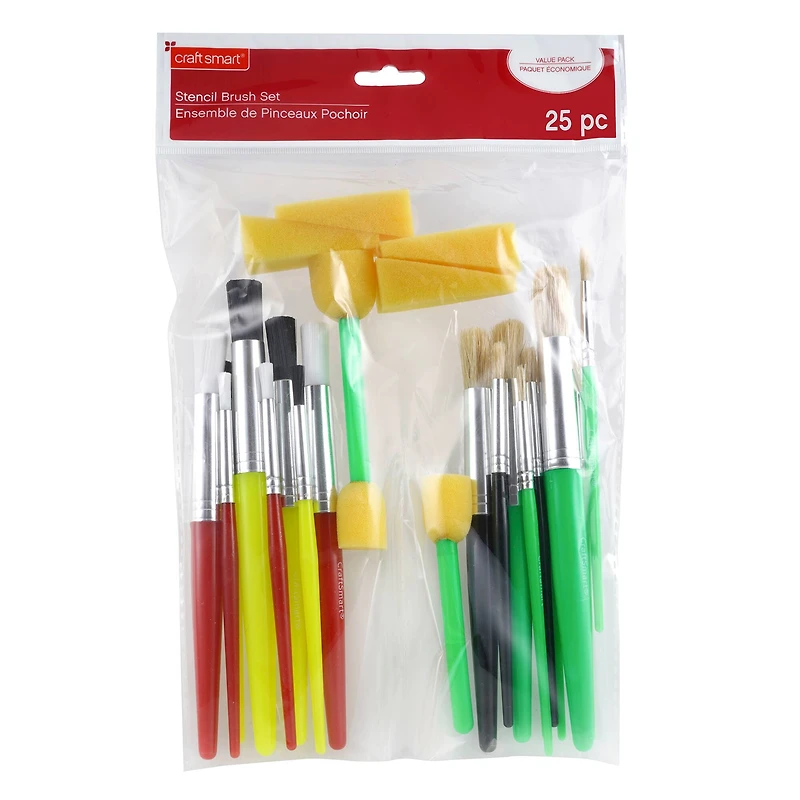 Stencil Brush Value Pack by Craft Smart®